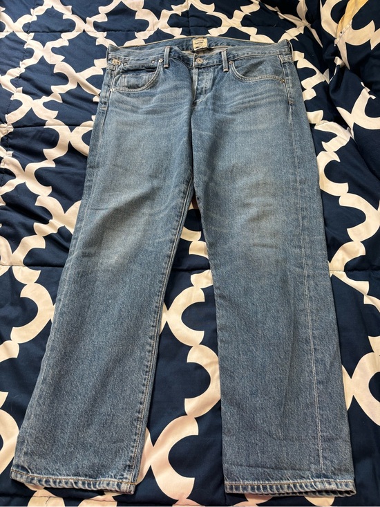 Citizens Of Humanity Denim - Citizens Of Humanity Light Blue Straight-Leg Jeans